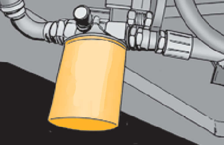 Replace the filters every 900 
